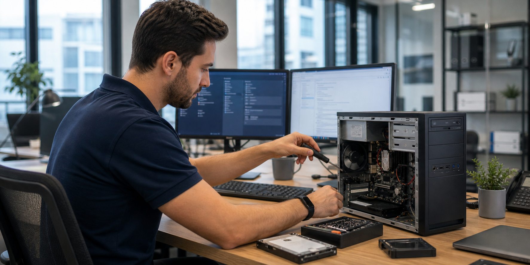 Maintenance informatique PME à Paris avec support réactif et suivi durable