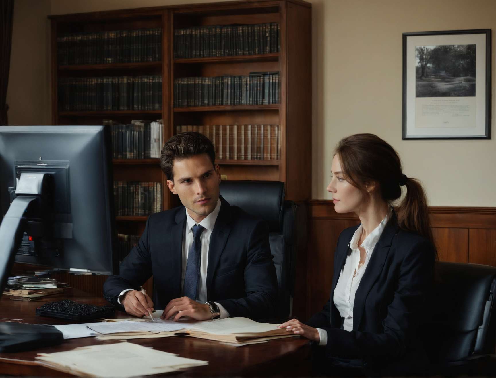 Bureau d'avocats à Paris avec support informatique - Evoir